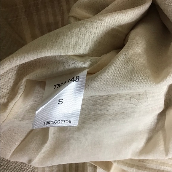 THML Dress Women Sz Small NWT Tan Summer Sleeveless lined Ruffle knee le… - Picture 8 of 9